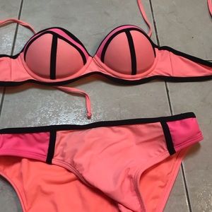 Cute pink bikini